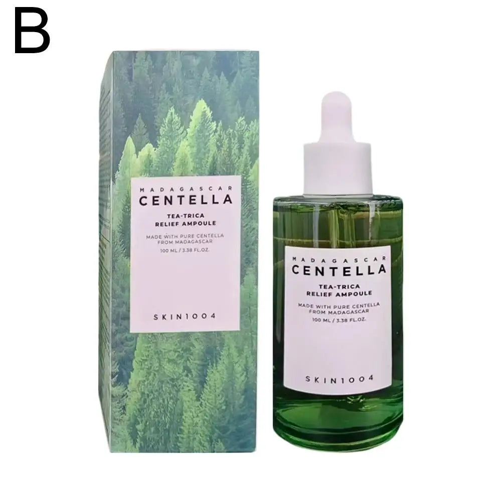 Coffret Visage Centella – Sérum, Crème Solaire & Ampoule.