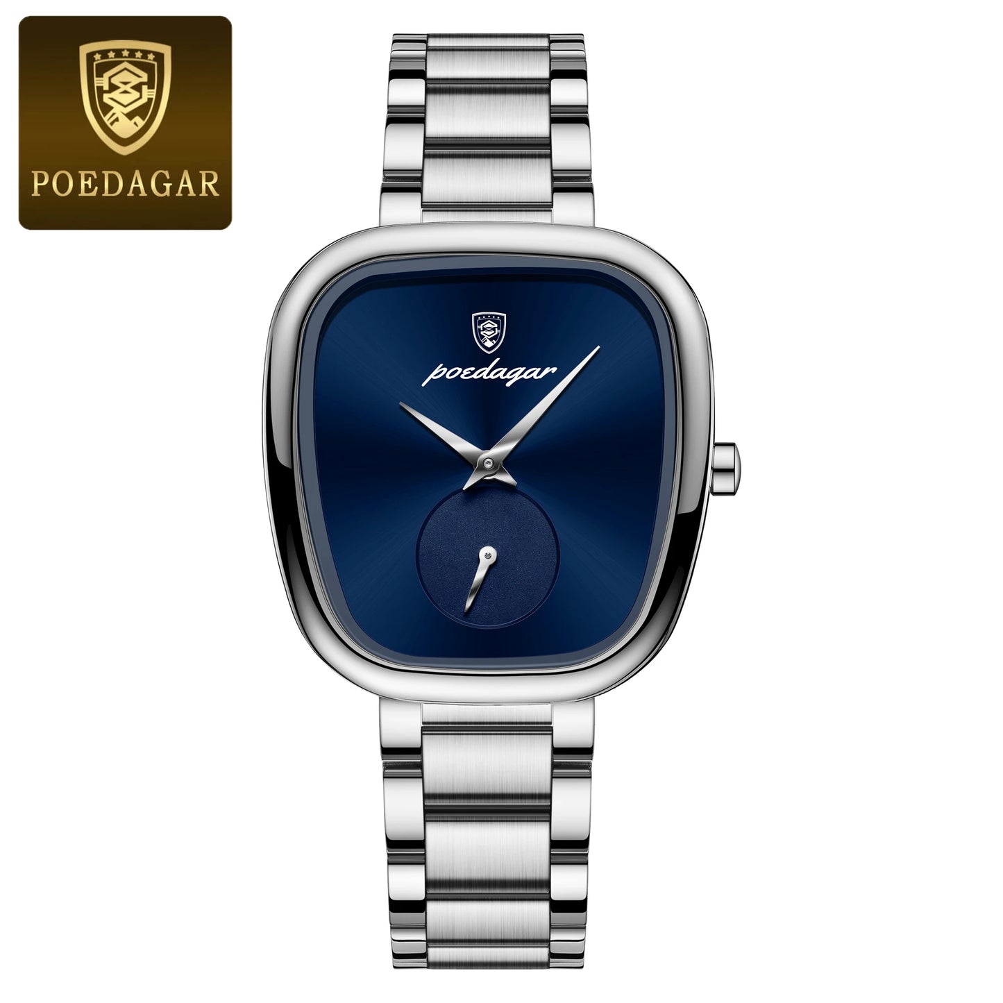 POEDAGAR montre de luxe pour femme étanche en acier inoxydable Quartz dames montre de haute qualité femmes montres élégant femme horloge