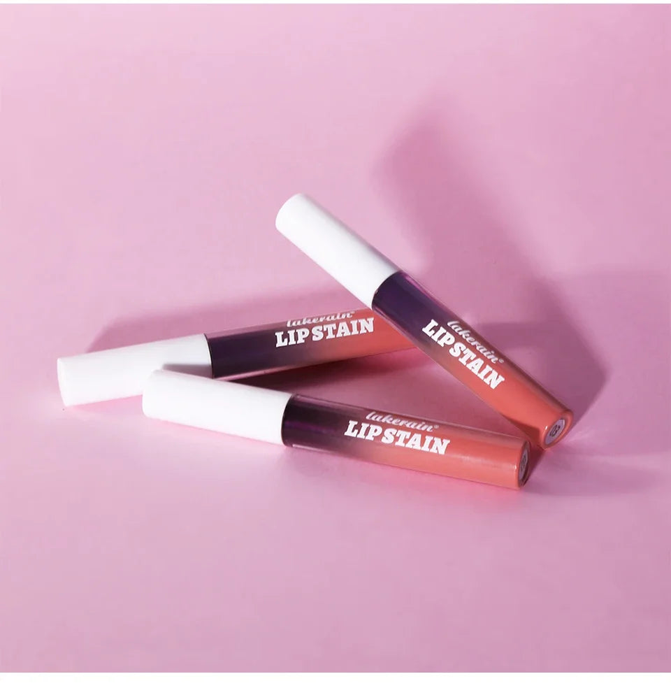 Rouge à lèvres liquide imperméable, 3 couleurs, hydratant durable, brillant à lèvres, ne se décolore pas, Sexy, tatouage teint, cosmétiques pour les lèvres