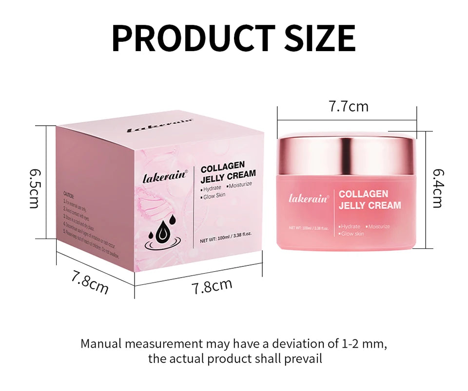 Crème collagène & niacinamide - Hydratation 24h, Glow & Lift