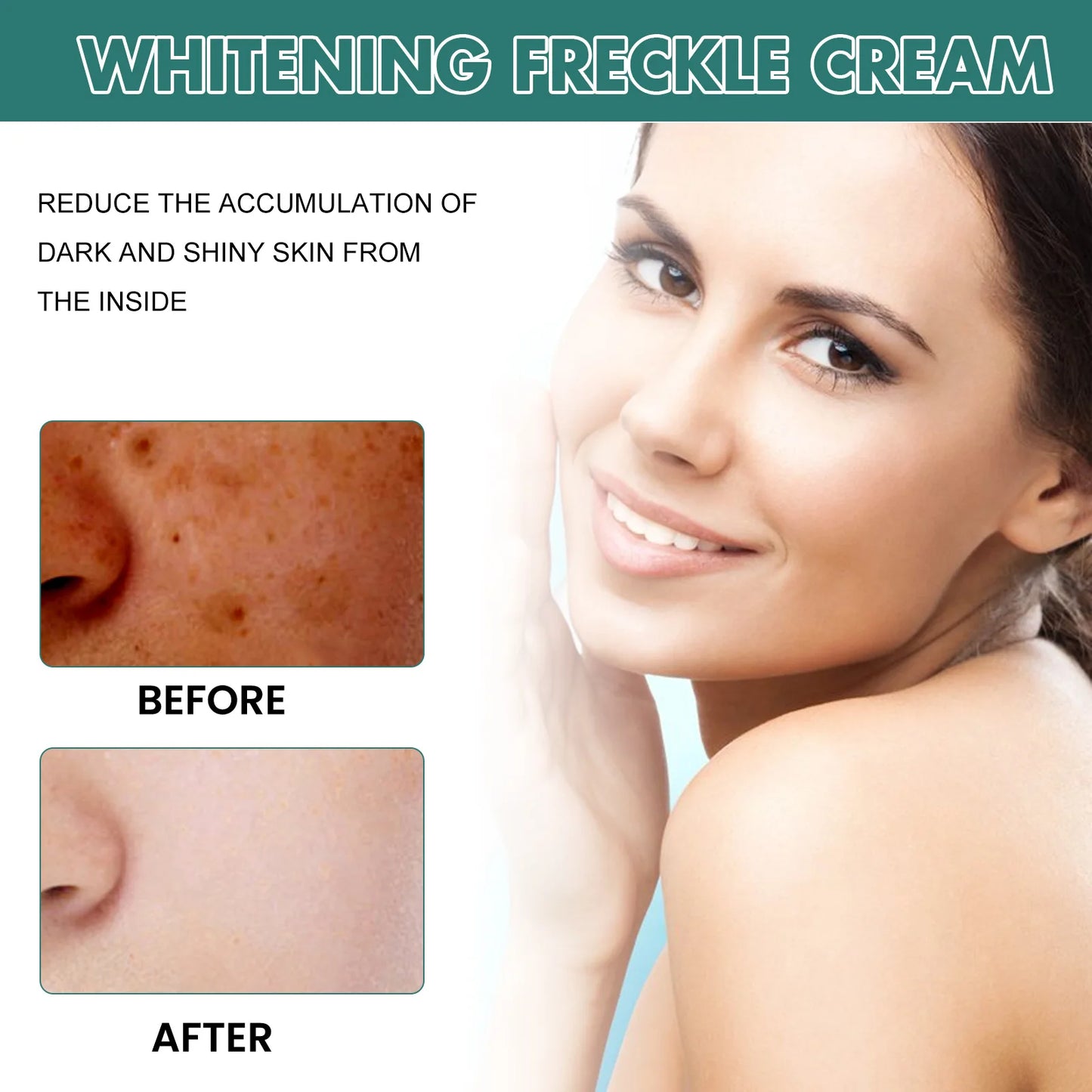 Crème visage éclaircissante – Taches, mélasma & anti-âge