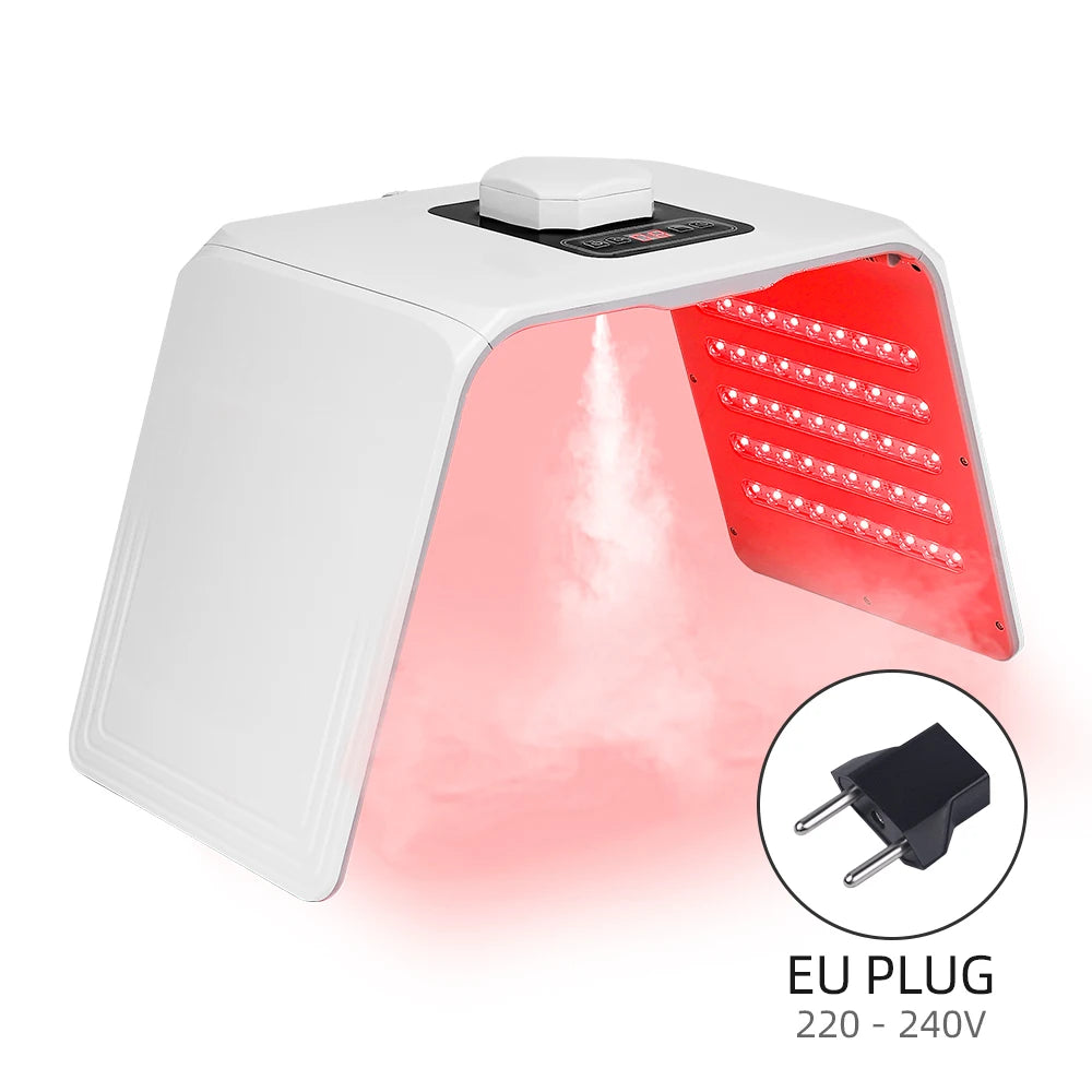 Machine à photons LED 7 couleurs avec Nano Spray Salon de beauté usage domestique visage corps masque LED Machine PDT hydratant pour la peau SPA soins de la peau