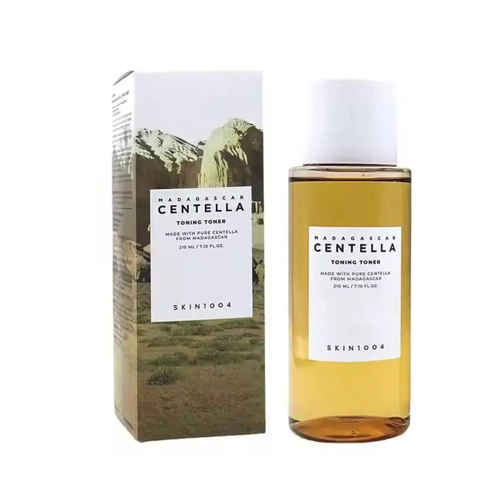 Coffret Visage Centella – Sérum, Crème Solaire & Ampoule.