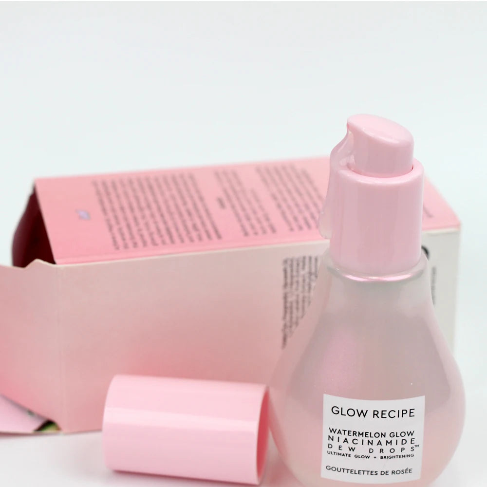 Glow Recette Niacinamide WaterNeutrGlow Gouttes de Rosée, Élimination de la Pigmentation, Sérum Éclaircissant pour le Visage et le Corps, 40ml