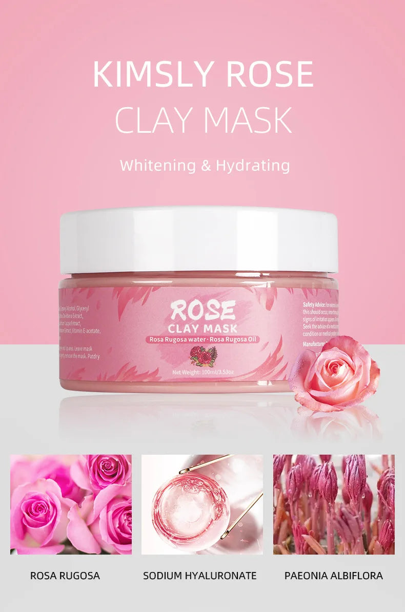Masques Visage Naturels – Curcuma, Thé Vert, Rose & Avocat