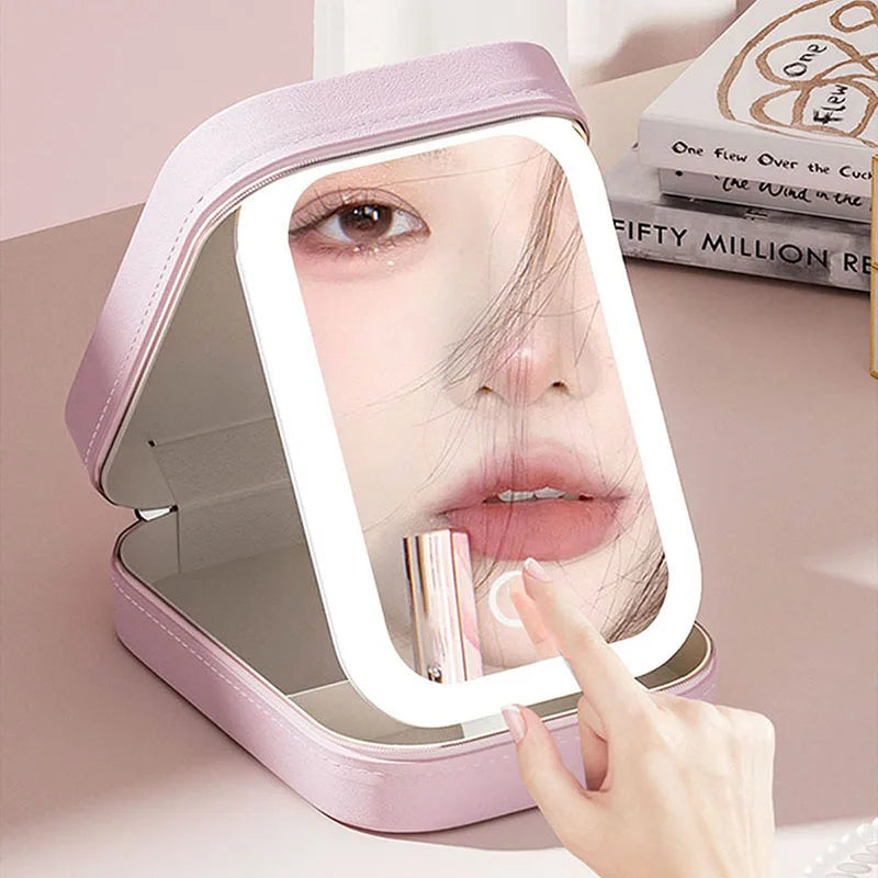 Trousse Beauté LED avec Miroir Intégré