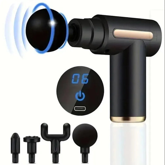 Mini odorde massage musculaire, masseur corporel portable, masseur PerSCH pour le dos et le cou, jambe, déterminer en profondeur