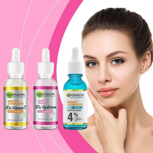 Garnier Sérum Visage Éclat – Anti-Acné, Hydratant & Réducteur de Pores