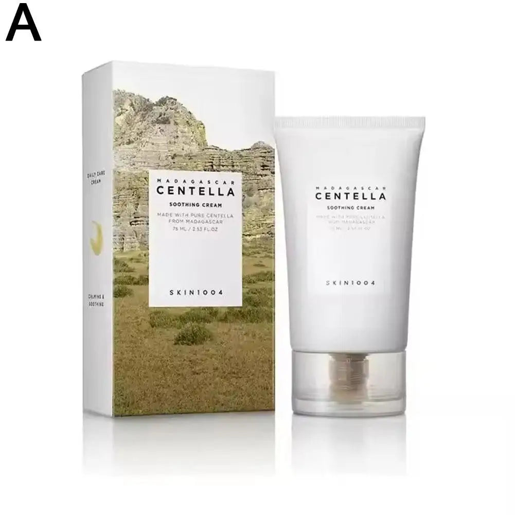 Coffret Visage Centella – Sérum, Crème Solaire & Ampoule.