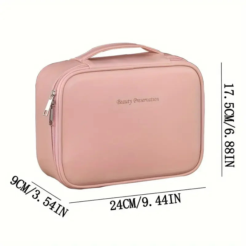 Sac de Voyage Cosmétique Étanche à Grande Capacité