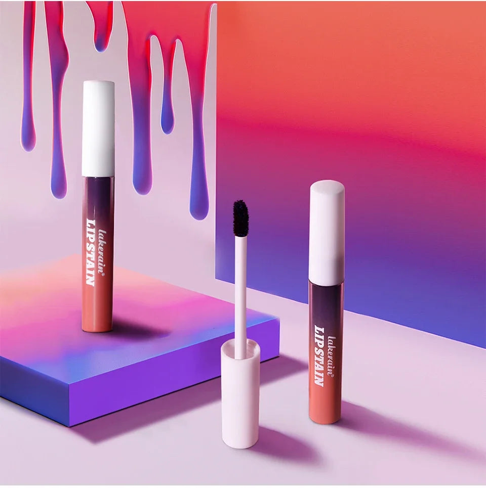 Rouge à lèvres liquide imperméable, 3 couleurs, hydratant durable, brillant à lèvres, ne se décolore pas, Sexy, tatouage teint, cosmétiques pour les lèvres