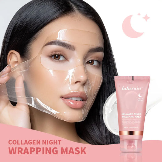 Masque coréen au collagène profond, masque pelable, Anti-rides, Lifting, soins de la peau, Bio Pack, emballage de nuit pour femme, peau de nuit