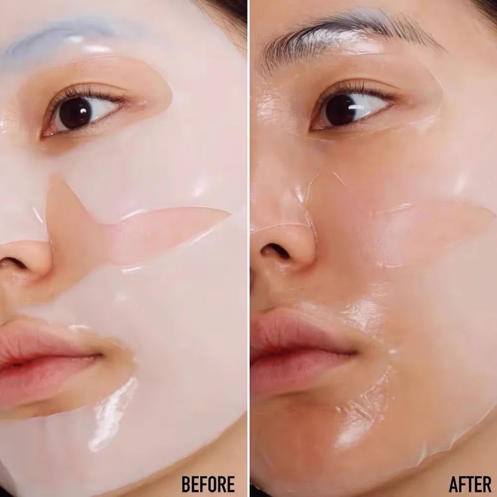 Masque Anti-Rides Collagène – 10 Pièces, Hydratant & Éclat.