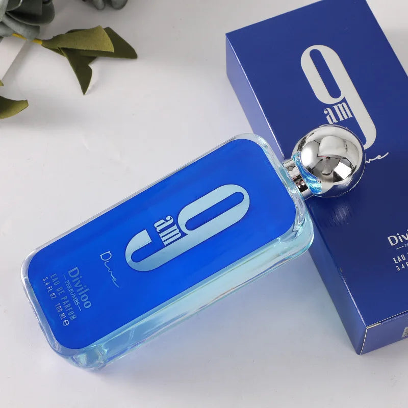 Offres spéciales 100ml 9PM 9AM plongée hommes durabilité neutre avec charme attrayant ton bois pour un plus solennel magnifique parfum Spray