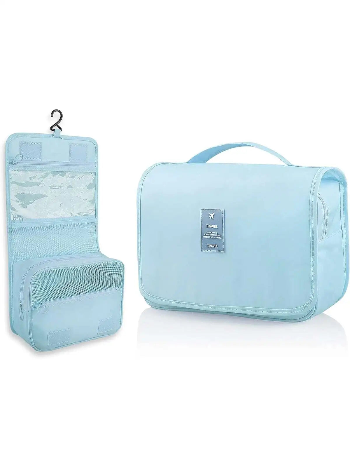 Sac de maquillage de voyage, organisateur de produits de toilette étanche, nécessaire de haute qualité pour femmes, crochet de salle de bain, pochette de lavage, sac de rangement de maquillage à crochet