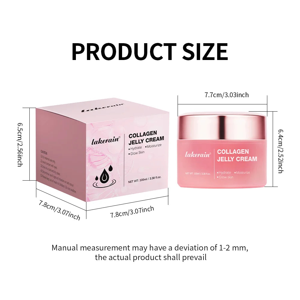 Crème collagène & niacinamide - Hydratation 24h, Glow & Lift