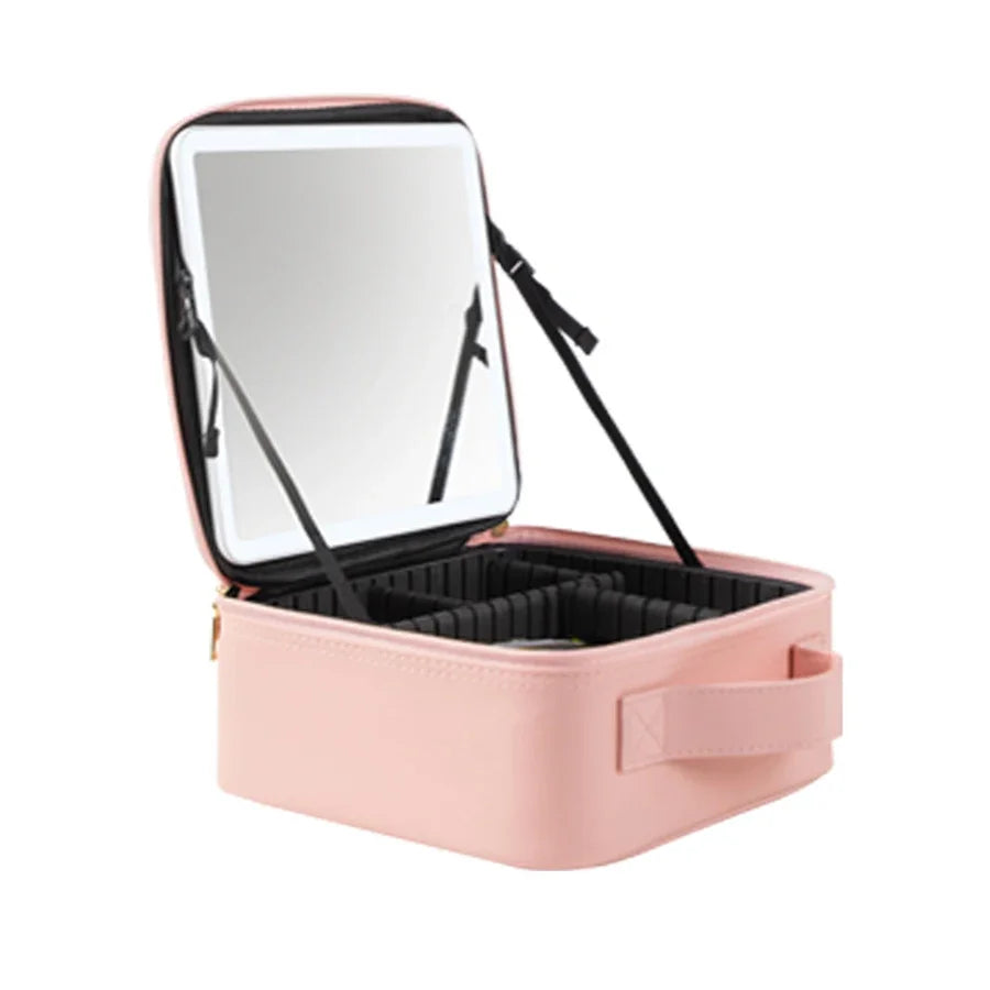 Beauty Box LED-Trousse Maquillage LED – Élégance Nomade.