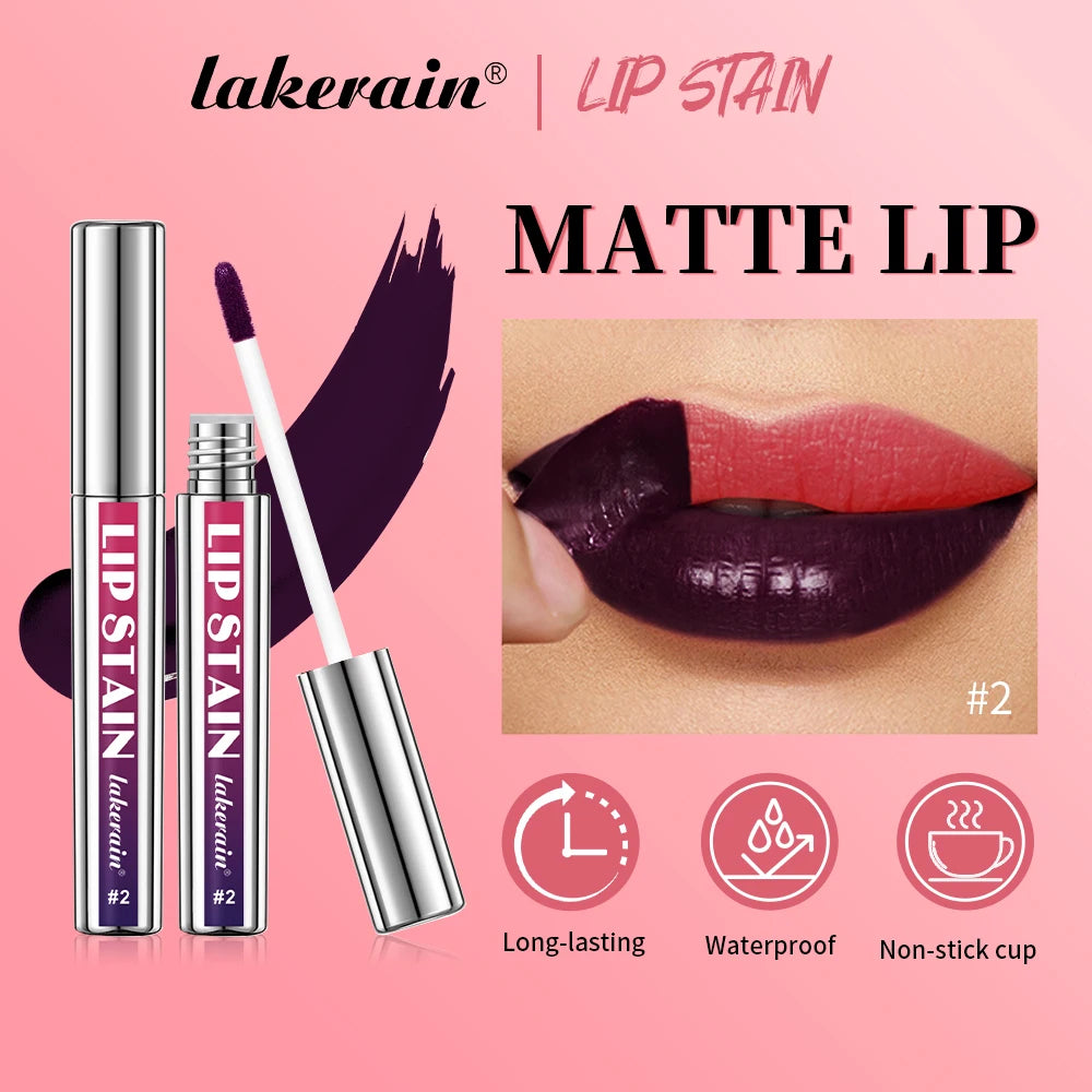 Teinte à lèvres rose imperméable longue durée, résistant à la transfert, tasse antiadhésive, teinture naturelle, cosmétiques pour femmes