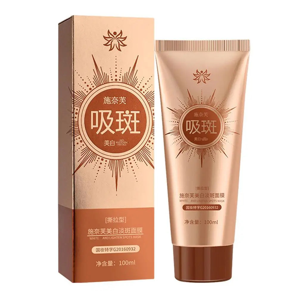 Masque peel off au collagène niacinamide, Deep Books, contrôle de l'huile, rétrécissement des pores, hydratant, lisse, soins pour la peau du visage, 60g, 100g