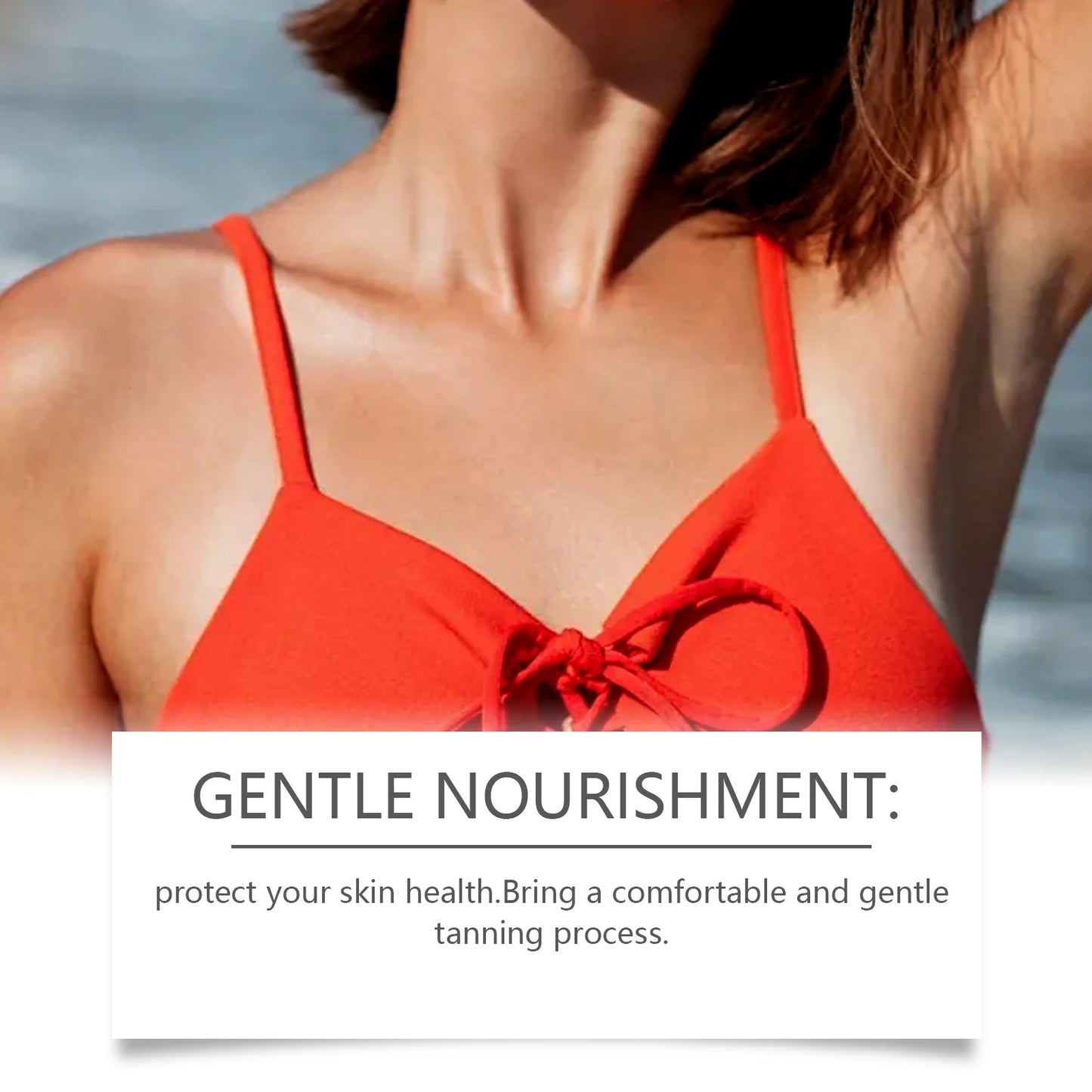 Gouttes de bronzage pastèque – Accélérateur sans soleil, hydratant visage & corps