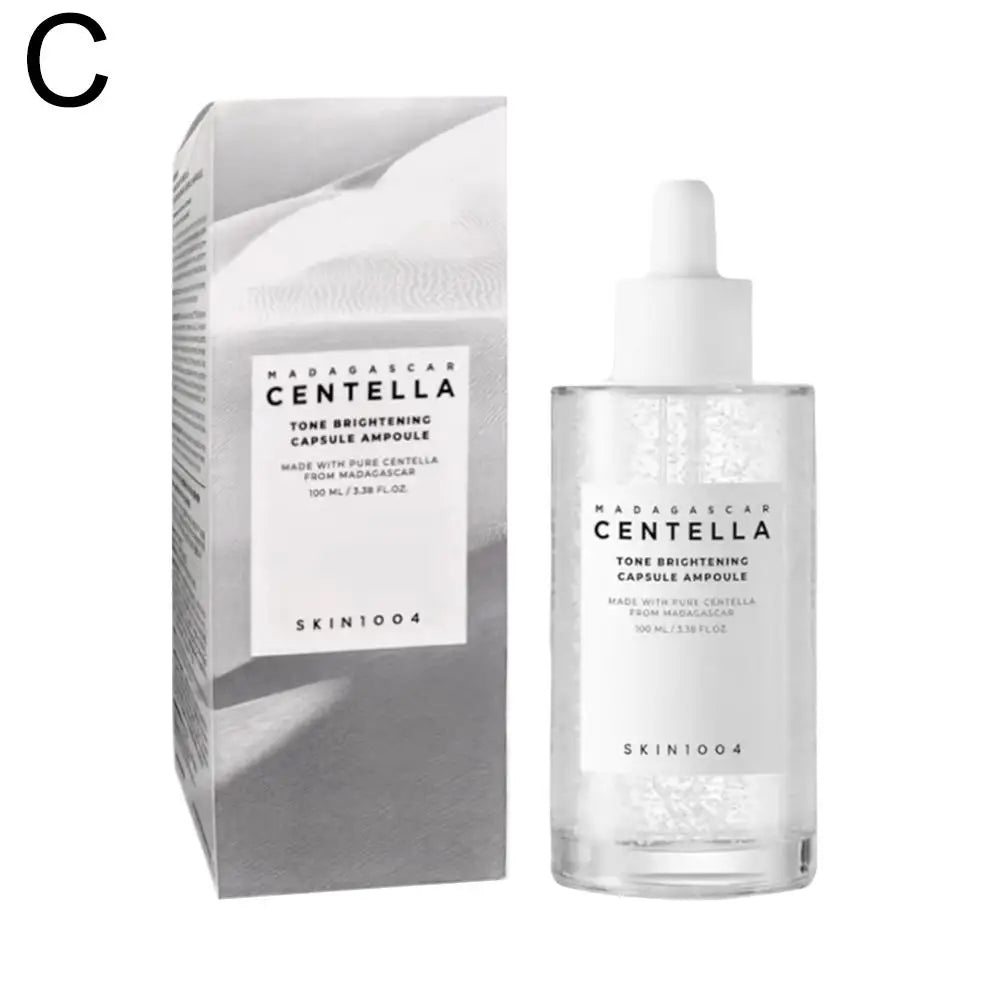 Coffret Visage Centella – Sérum, Crème Solaire & Ampoule.