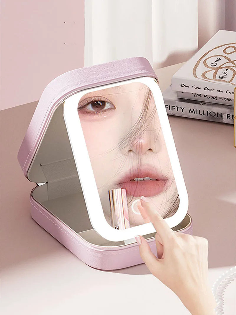 Trousse Beauté LED avec Miroir Intégré