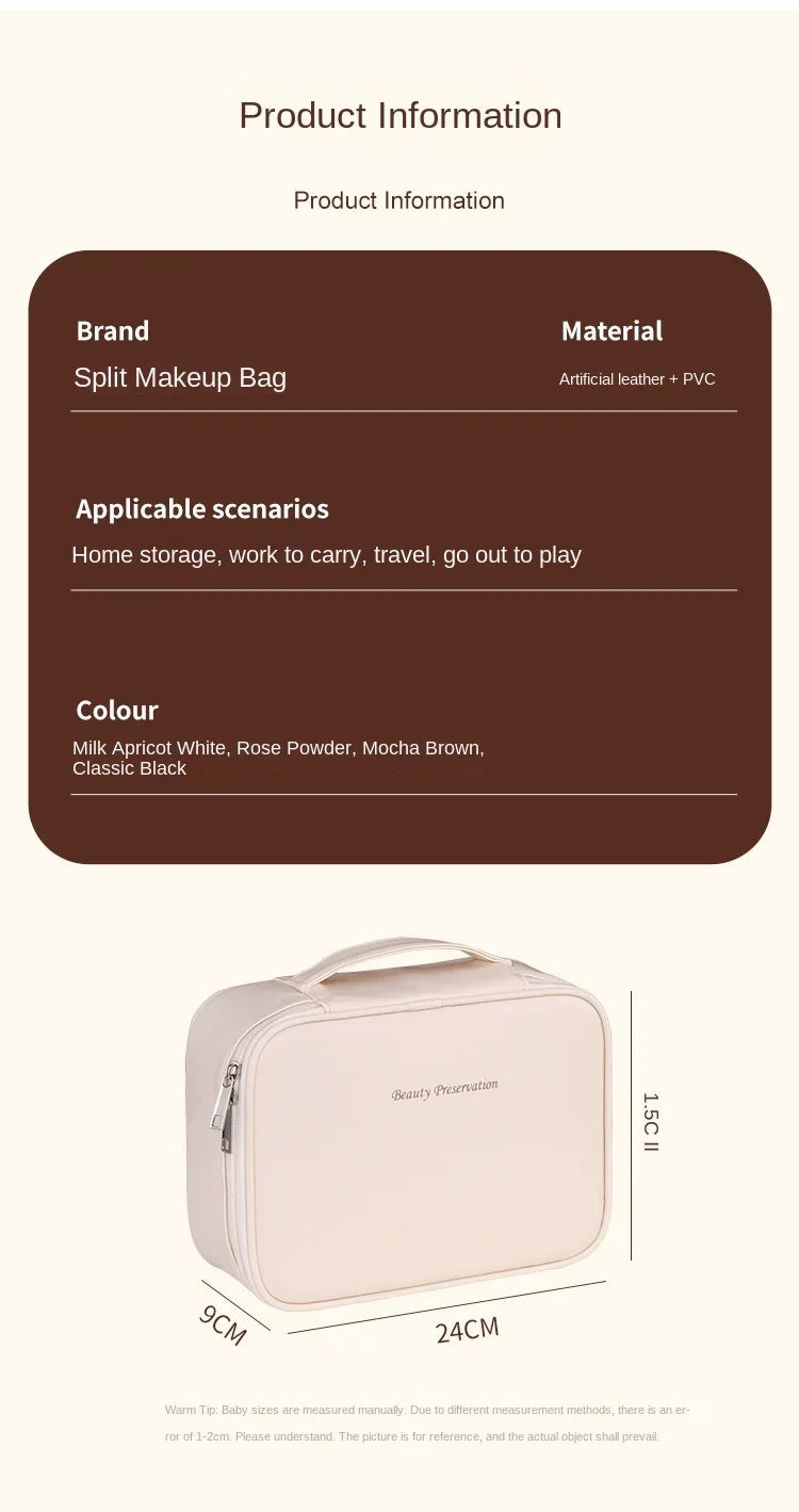 Trousse de Maquillage Luxe & Voyage