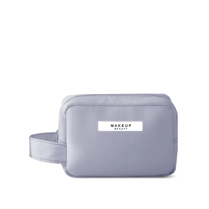 Sac à cosmétiques Portable pour femmes, Index d'apparence élevée, sac de lavage de voyage de grande capacité, sac de rangement de maquillage tridimensionnel
