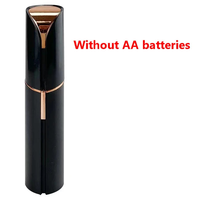 Mini épilateur électrique sourcils – Portable, indolore, design rouge à lèvres