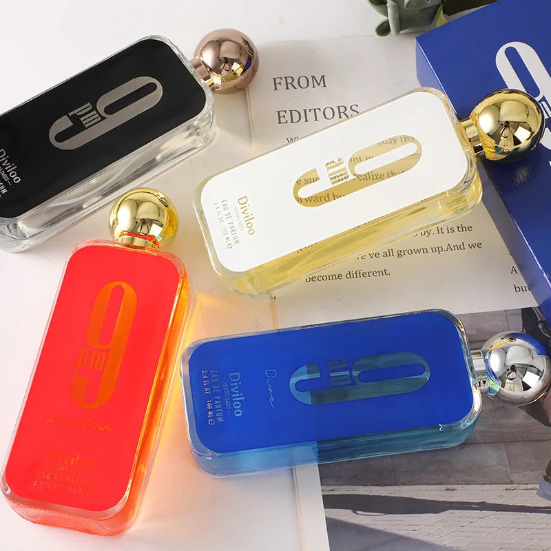 Offres spéciales 100ml 9PM 9AM plongée hommes durabilité neutre avec charme attrayant ton bois pour un plus solennel magnifique parfum Spray