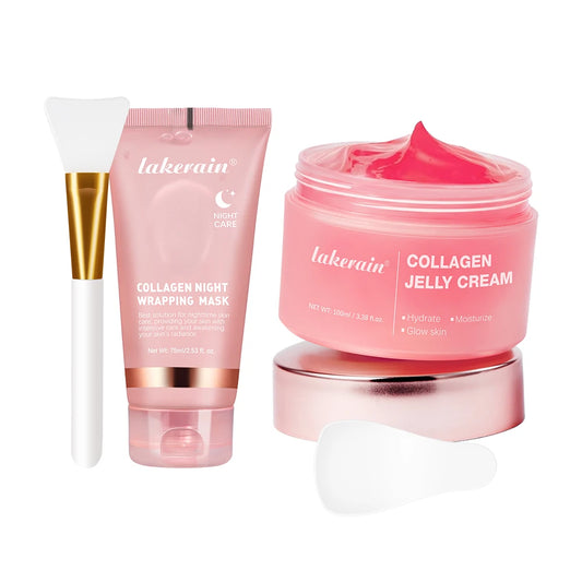 Masque Visage Nuit – Collagène & Exfoliation