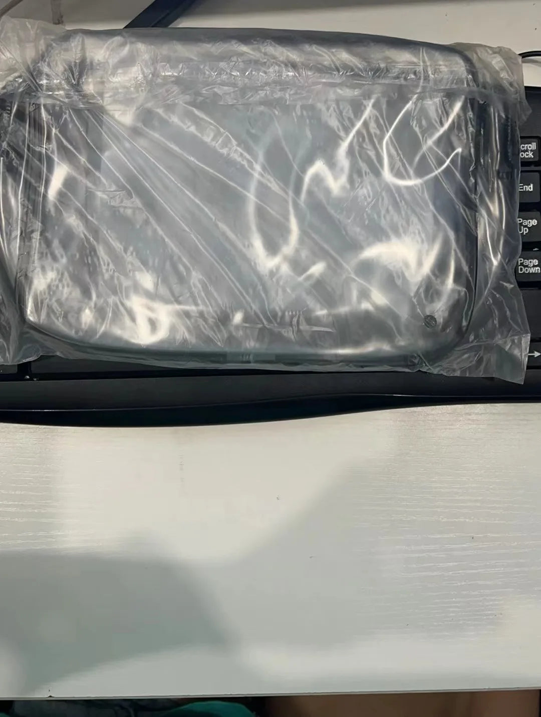 Sac en plastique Pvc, sac à cosmétiques étanche, sac de rangement de cosmétiques de voyage, sacoche, trousse de toilette transparente, Logo d'avion