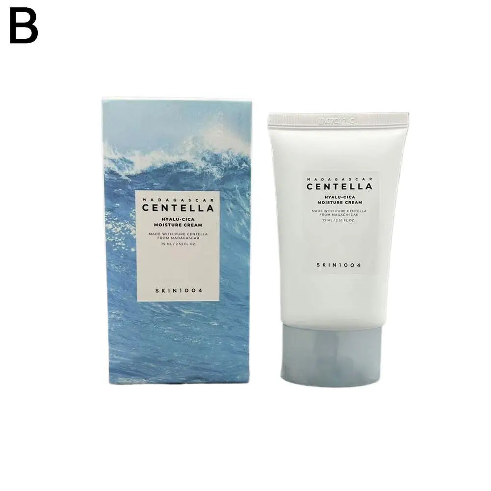 Coffret Visage Centella – Sérum, Crème Solaire & Ampoule.