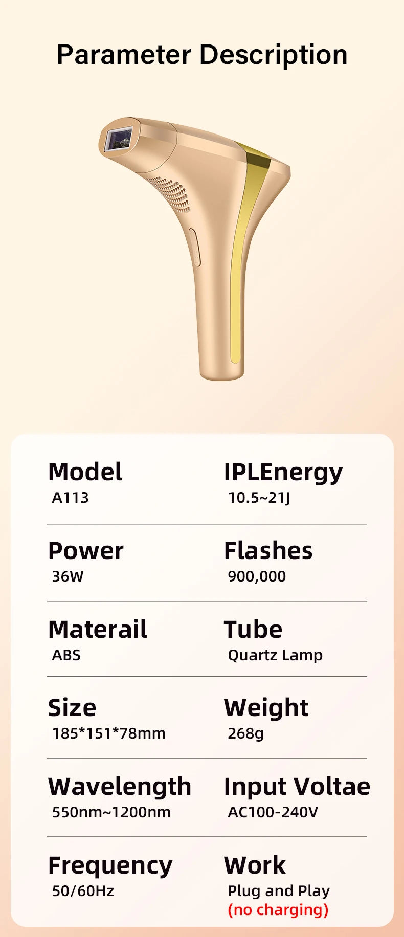 KODO 2025 – Épilateur laser IPL 4-en-1 indolore visage & corps