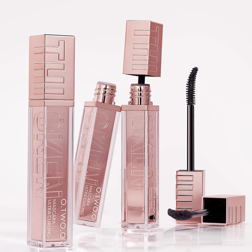 O.TWO.O 5D-Mascara noir pour les yeux, extension de cils, volumisant, longue tenue, Smudge-Verde optics, séchage rapide, imperméable, maquillage