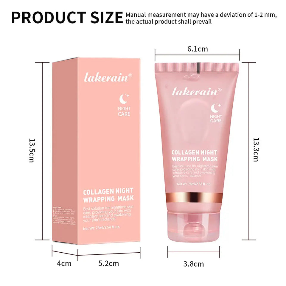 Masque coréen au collagène profond, masque pelable, Anti-rides, Lifting, soins de la peau, Bio Pack, emballage de nuit pour femme, peau de nuit