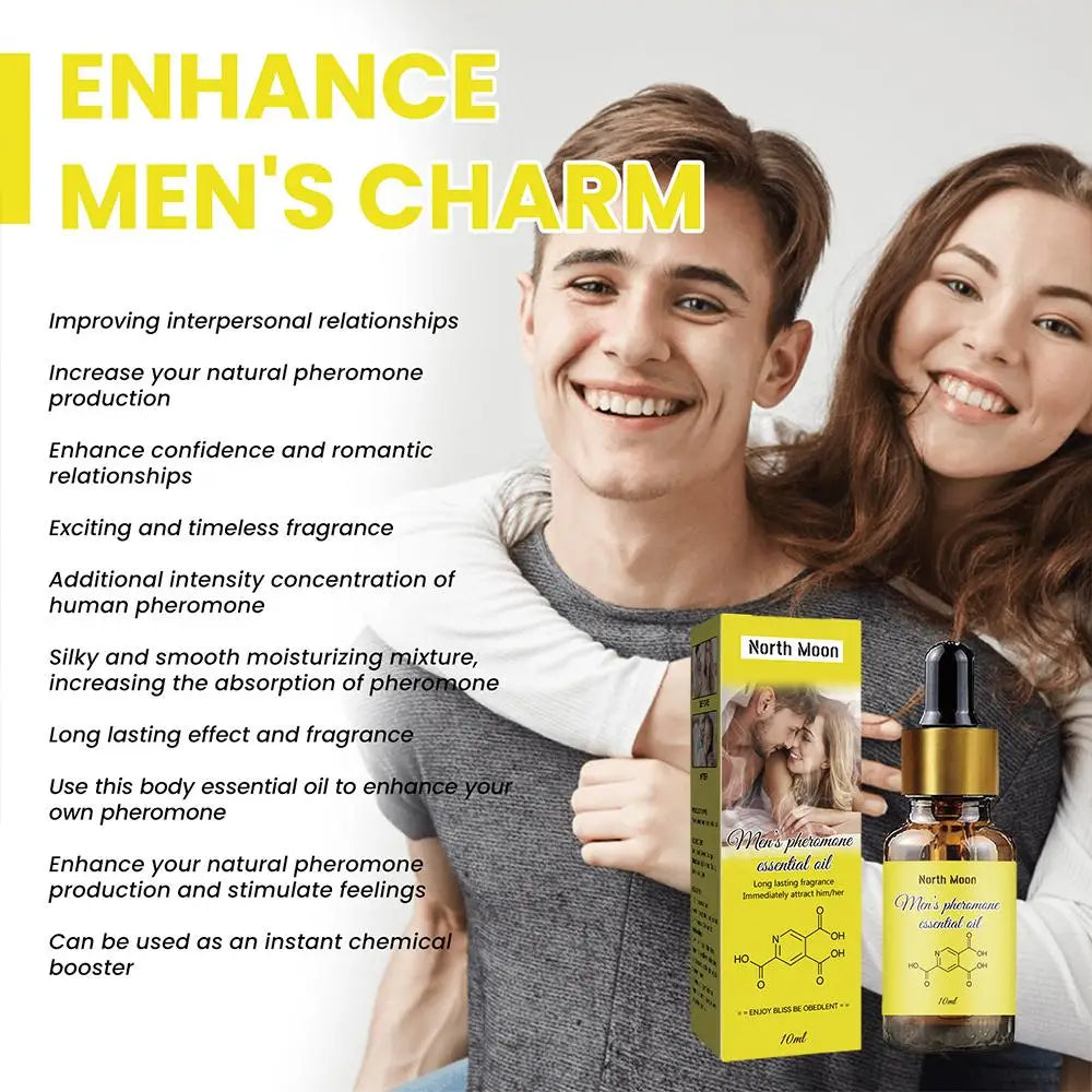 Phéromone de bain pour attirer les hommes et les femmes, parfum corporel essentiel, huile UNIS issante sexuelle, longue durée, Androstenone sexy, 3 pièces