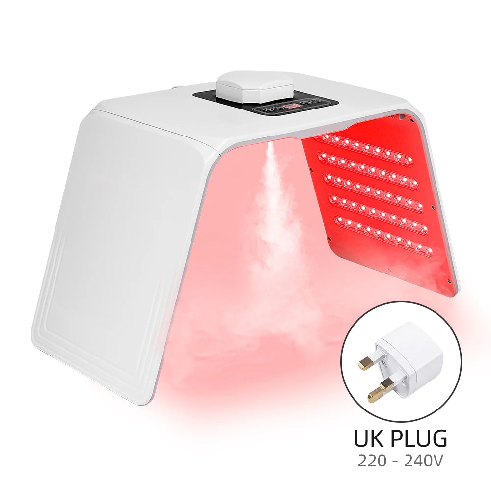 Machine à photons LED 7 couleurs avec Nano Spray Salon de beauté usage domestique visage corps masque LED Machine PDT hydratant pour la peau SPA soins de la peau