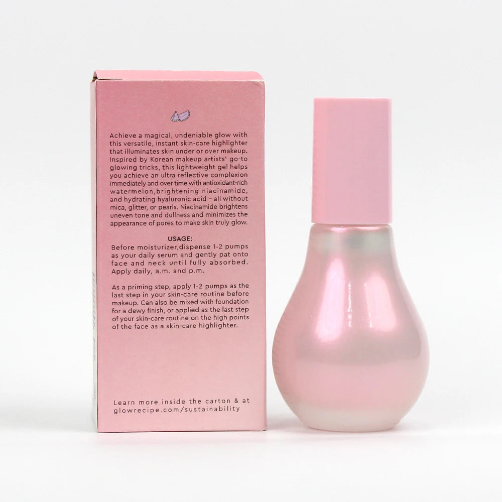 Glow Recette Niacinamide WaterNeutrGlow Gouttes de Rosée, Élimination de la Pigmentation, Sérum Éclaircissant pour le Visage et le Corps, 40ml