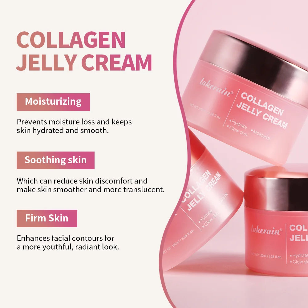 Crème collagène & niacinamide - Hydratation 24h, Glow & Lift
