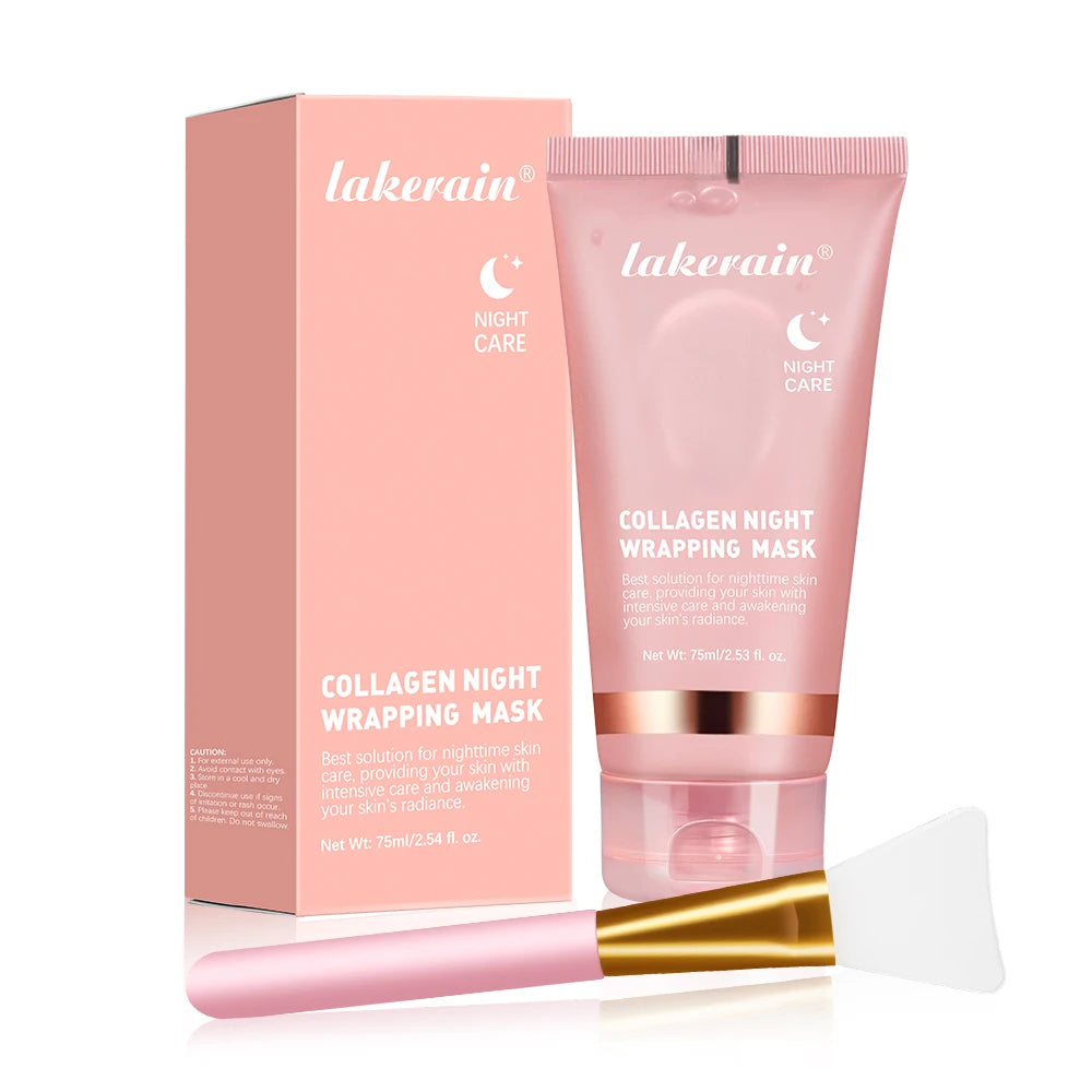 Masque coréen au collagène profond, masque pelable, Anti-rides, Lifting, soins de la peau, Bio Pack, emballage de nuit pour femme, peau de nuit