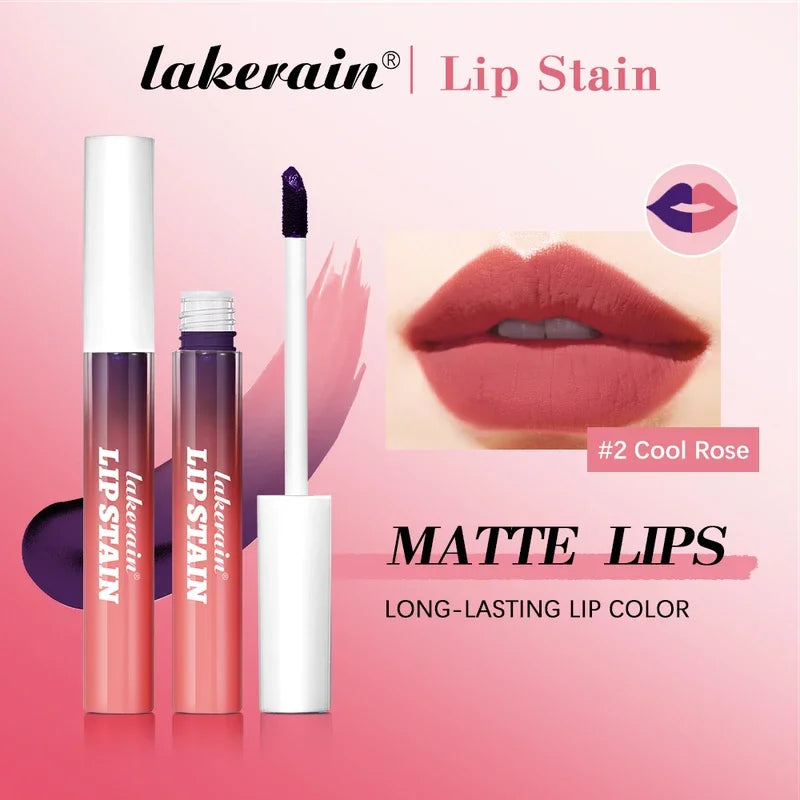 Rouge à lèvres liquide imperméable, 3 couleurs, hydratant durable, brillant à lèvres, ne se décolore pas, Sexy, tatouage teint, cosmétiques pour les lèvres