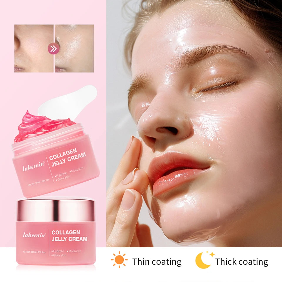 Crème collagène & niacinamide - Hydratation 24h, Glow & Lift
