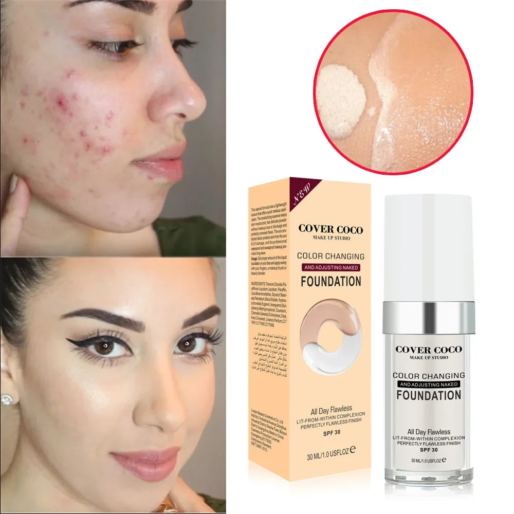 Cover Coco – Fond de teint liquide longue tenue et hydratant