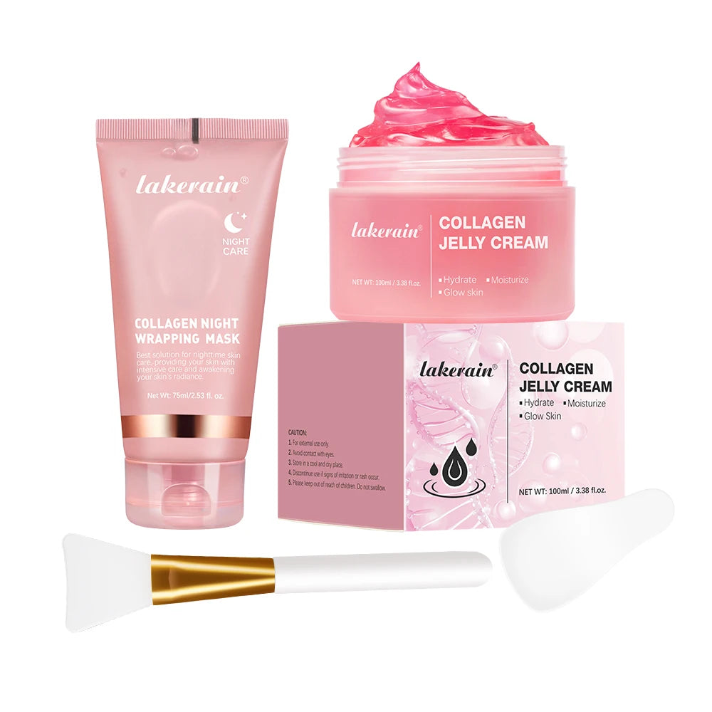 Masque Visage Nuit – Collagène & Exfoliation