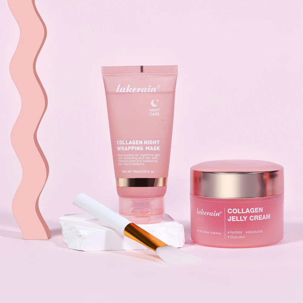 Masque Visage Nuit – Collagène & Exfoliation
