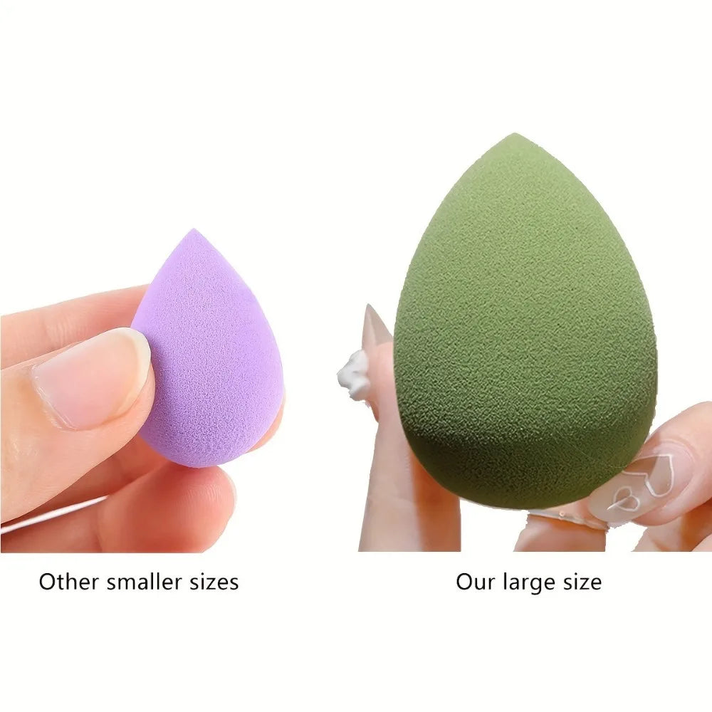 Éponge de maquillage multicolore, 12 pièces, mélangeur, œuf de beauté, bouffante de cosmétiques, fond de teint doux, bouffantes de poudre, accessoires de maquillage pour femmes