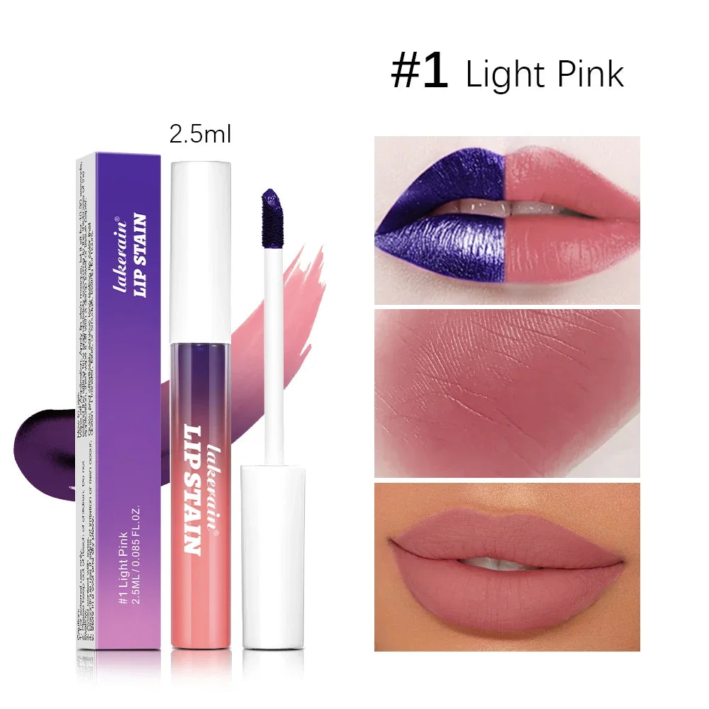 Rouge à lèvres liquide imperméable, 3 couleurs, hydratant durable, brillant à lèvres, ne se décolore pas, Sexy, tatouage teint, cosmétiques pour les lèvres
