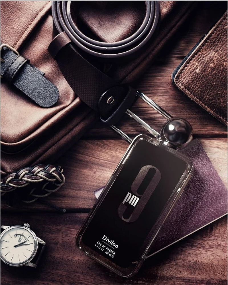 Offres spéciales 100ml 9PM 9AM plongée hommes durabilité neutre avec charme attrayant ton bois pour un plus solennel magnifique parfum Spray