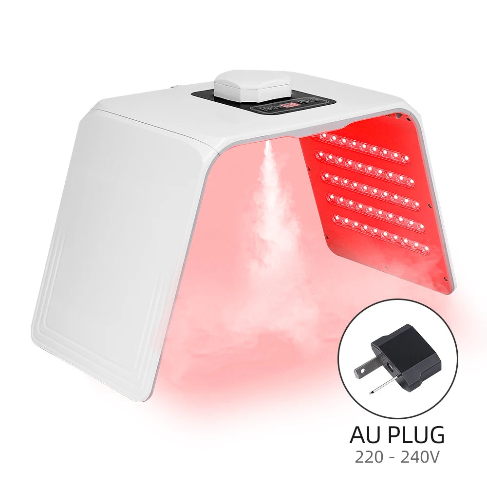 Machine à photons LED 7 couleurs avec Nano Spray Salon de beauté usage domestique visage corps masque LED Machine PDT hydratant pour la peau SPA soins de la peau